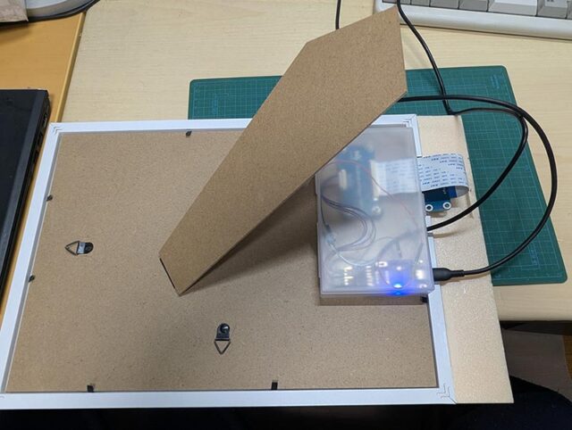 フォトフレーム背面